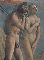 Masaccio - Cappella Brancacci - Adamo ed Eva
